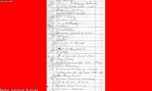 A handwritten ledger book with columns of figures